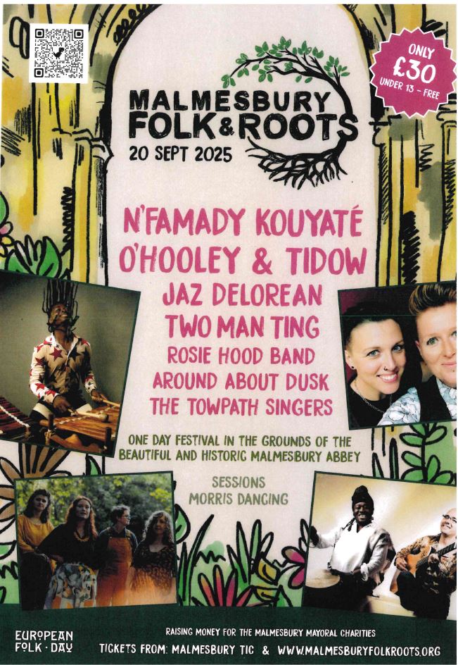 Malmesbury Folk & Roots - Raising Funds for Malmesbury Mayoral Charities